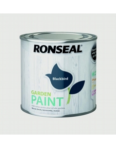 Ronseal Garden Paint 250ml Black Bird