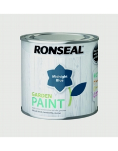 Ronseal Garden Paint 250ml Midnight Blue