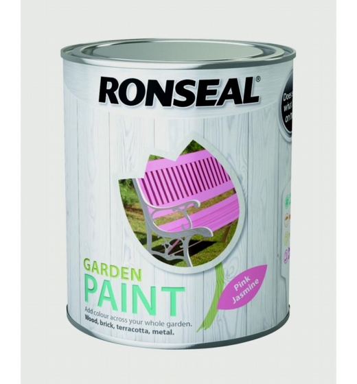 Ronseal Garden Paint 750ml Pink Jasmine