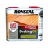 Ronseal Ultimate Protection Decking Oil 2.5L Natural Oak