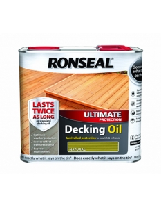 Ronseal Ultimate Protection Decking Oil 2.5L Natural Pine