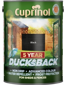 Cuprinol Ducksback 5L Black