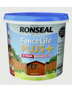Ronseal Fence Life Plus 5L Medium Oak
