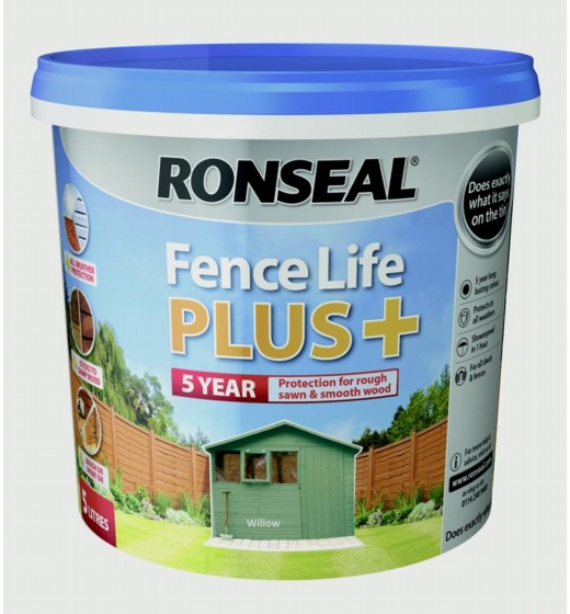 Ronseal Fence Life Plus 5L Willow
