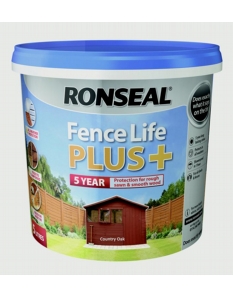 Ronseal Fence Life Plus 5L Country Oak
