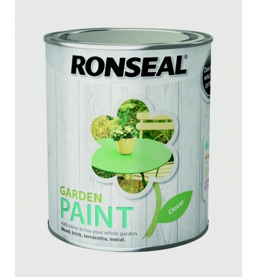 Ronseal Garden Paint 750ml Clover