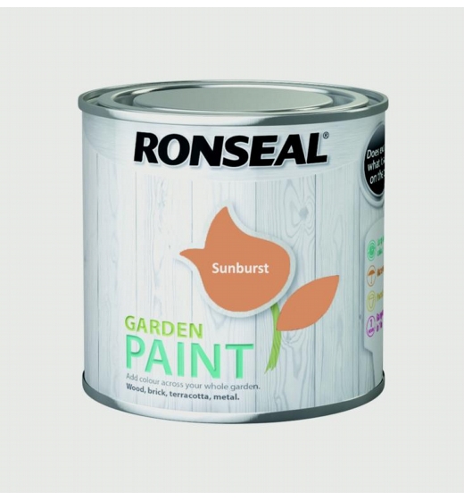 Ronseal Garden Paint 250ml Sunburst