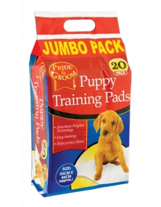 Pride  Groom Puppy Training Pad Pack 18