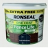 Ronseal One Coat Fence Life 12L Tudor Black Oak