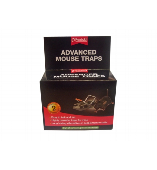 Rentokil Advanced Mouse Trap Twin Pack