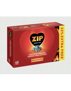 Zip Firelighters 30 Plus 33% Free