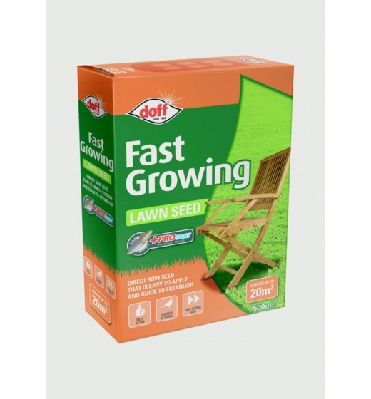 Doff Fast Acting Lawn Seed With Procoat 500g
