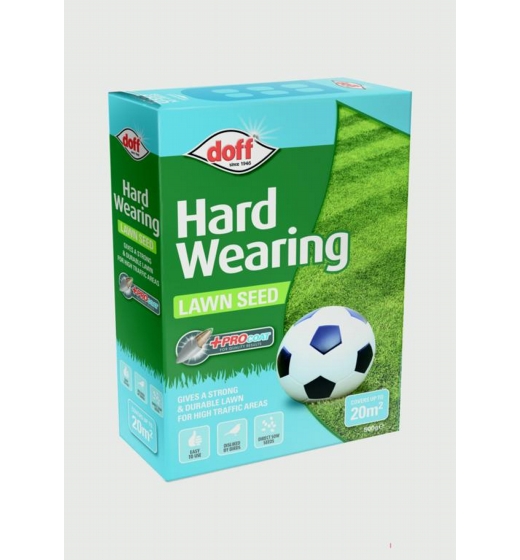 Doff Hardwearing Lawn Seed With Procoat 500g
