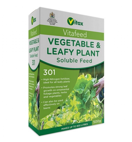 Vitax Vegetable & Leafy Plant Soluble Feed 500g