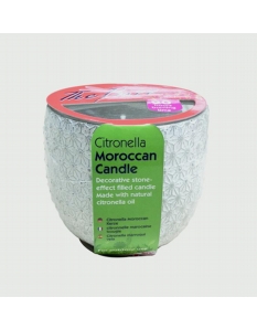 The Buzz Citronella Moroccan Candle 
