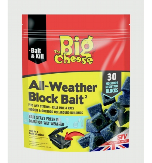 The Big Cheese All Weather Block Bait 30x10g