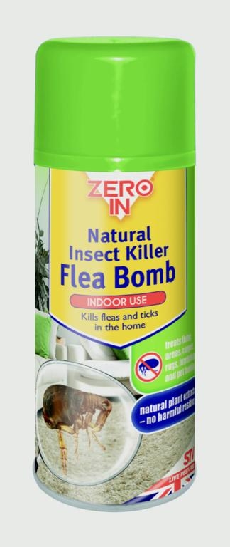 zero in natural insect killer flea bomb