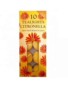 Price's Candles Tealights 10 Pack Citronella