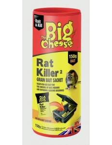 The Big Cheese Rat Killer Grain Bait Sachet