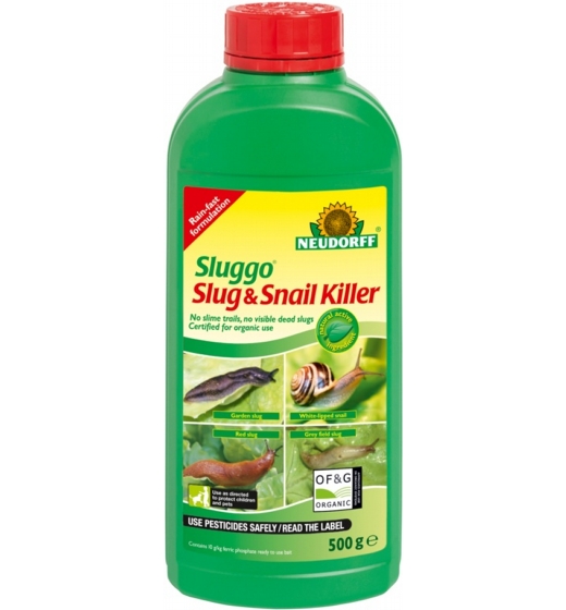 Sluggo Slug & Snail Killer 500g Bottle