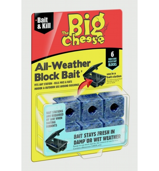 The Big Cheese All Weather Block Bait 6x10g
