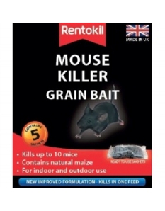 Rentokil Mouse Killer Grain Bait 5 Sachet