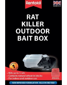 Rentokil Rat Killer Outdoor Bait Box 