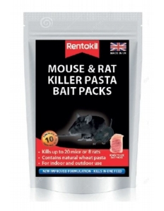 Rentokil Mouse & Rat Killer Pasta Bait 10 Sachet