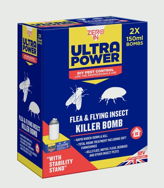 zero in natural insect killer flea bomb