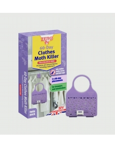 Zero In 60 Day Clothes Moth Killer 2 Pack