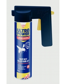 Zero In Wasp Nest Killer Foam Jet 600ml Trigger Aerosol