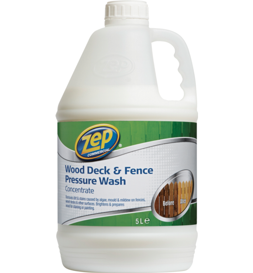 Zep Commercial Wood Deck & Fence Pressure Wash 5L