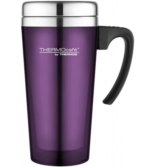 Thermos Thermocafe Trans Travel Mug 420ml Purple