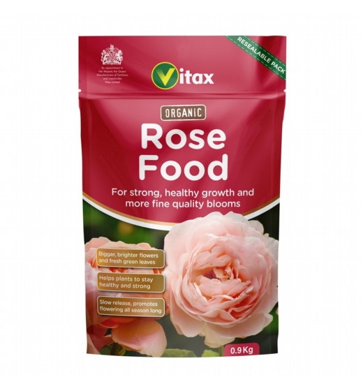 Vitax Organic Rose Food Pouch 0.9kg