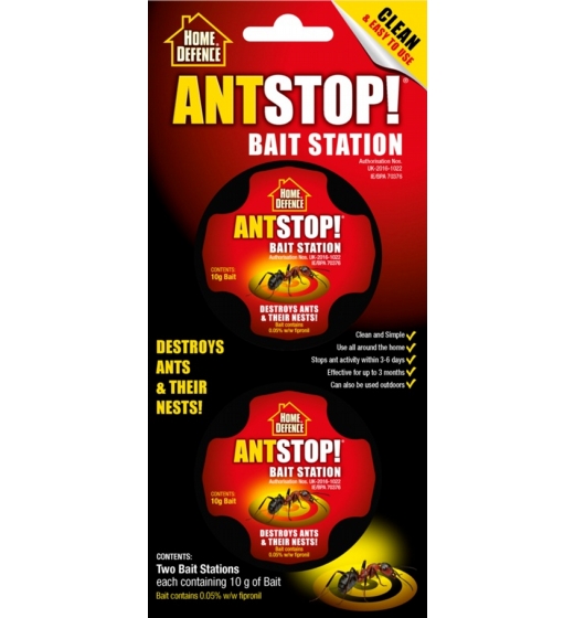 Home Defence Antstop Bait Station Twin Pack