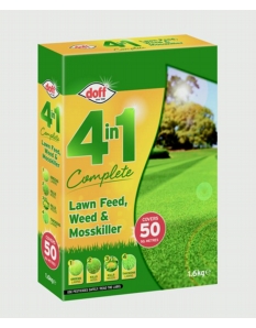 Doff 4 In 1 Complete Lawn Feed, Weed & Mosskiller 1.75kg