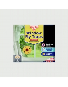 Zero In Window Fly Traps Pack 3