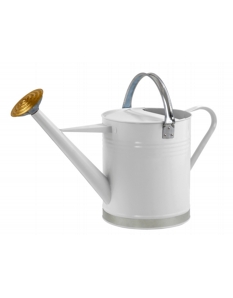 Ambassador Metal Watering Can Cream  2 Gallon