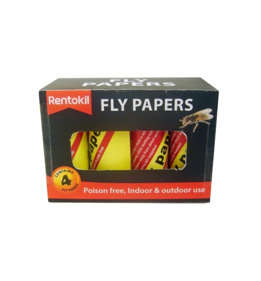 Rentokil Fly Papers Four Pack