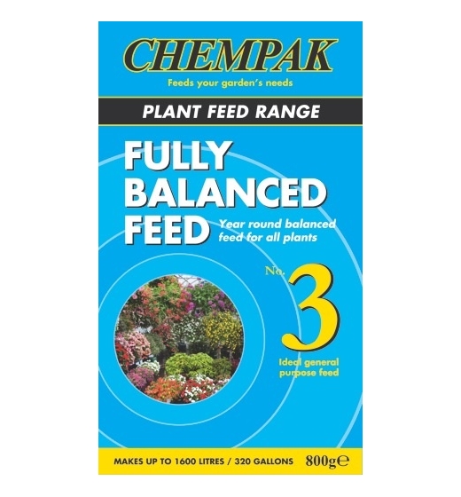 Chempak Fully Balanced Feed No.3 750g
