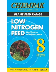 Chempak Low Nitrogen Feed No.8 750g