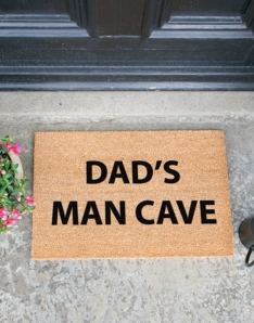 Dad's Man Cave doormat