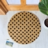 Dots Circle Doormat 