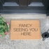 Fancy Seeing You Here Doormat 