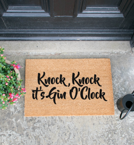 Gin O'Clock Doormat 