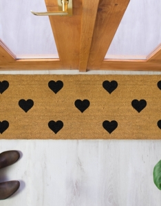 Hearts Patio Doormat 