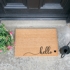 Hello Scribble Heart Doormat 