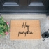 Hey Pumpkin Doormat 