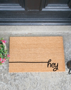 Hey Scribble Doormat