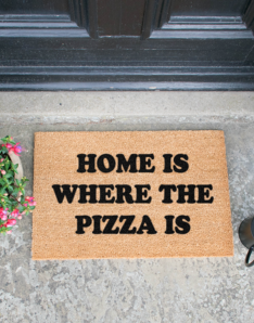 Home is where the pizza is Doormat